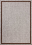 A stunning power-loomed polypropylene area rug, the Easton ESN-02 Dove / Coffee Area Rug features gentle dove and coffee tones for a polished look