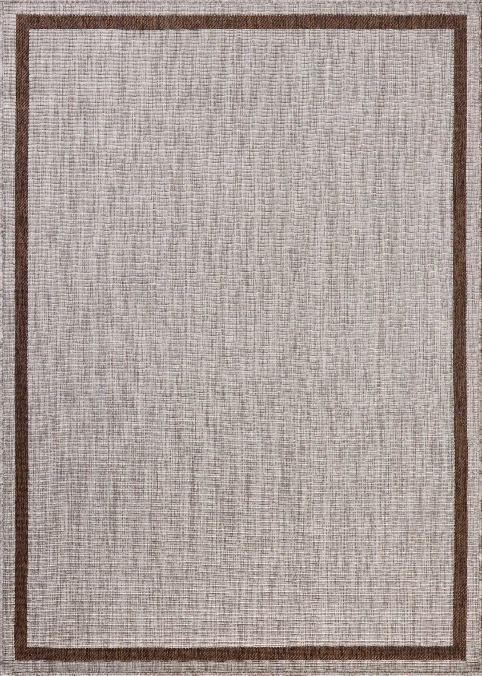 Easton ESN-02 Dove / Coffee Area Rug by Loloi