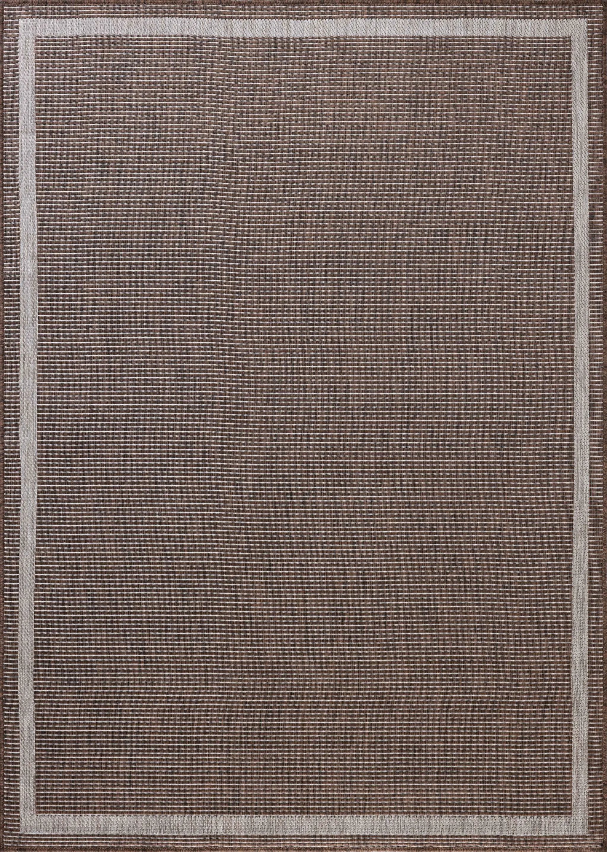 Easton ESN-02 Dove / Coffee Area Rug by Loloi