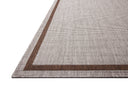 A stunning power-loomed polypropylene area rug, the Easton ESN-02 Dove / Coffee Area Rug features gentle dove and coffee tones for a polished look