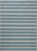 Designed in vibrant teal and misty hues, the Easton ESN-04 Teal / Fog Area Rug is a power-loomed polypropylene area rug that stands out