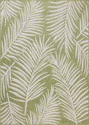 A power-loomed polypropylene area rug with refined ivory and green tones, the Easton ESN-06 Ivory / Green Area Rug adds character to any room