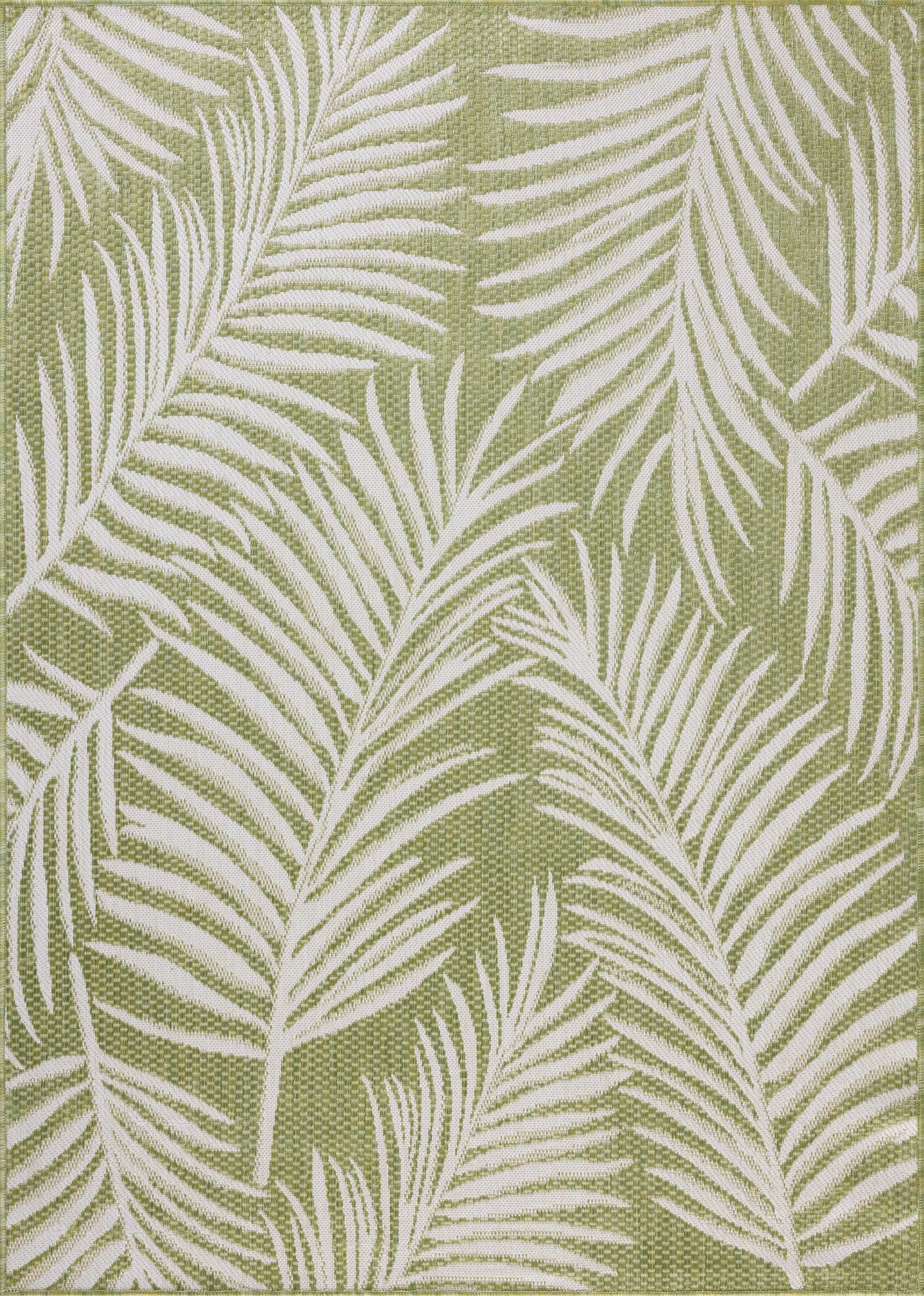 Easton ESN-06 Ivory / Green Area Rug by Loloi