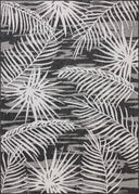 Expertly crafted as a power-loomed polypropylene area rug, the Easton ESN-09 Ivory / Onyx Area Rug captures refined ivory and bold onyx tones beautifully
