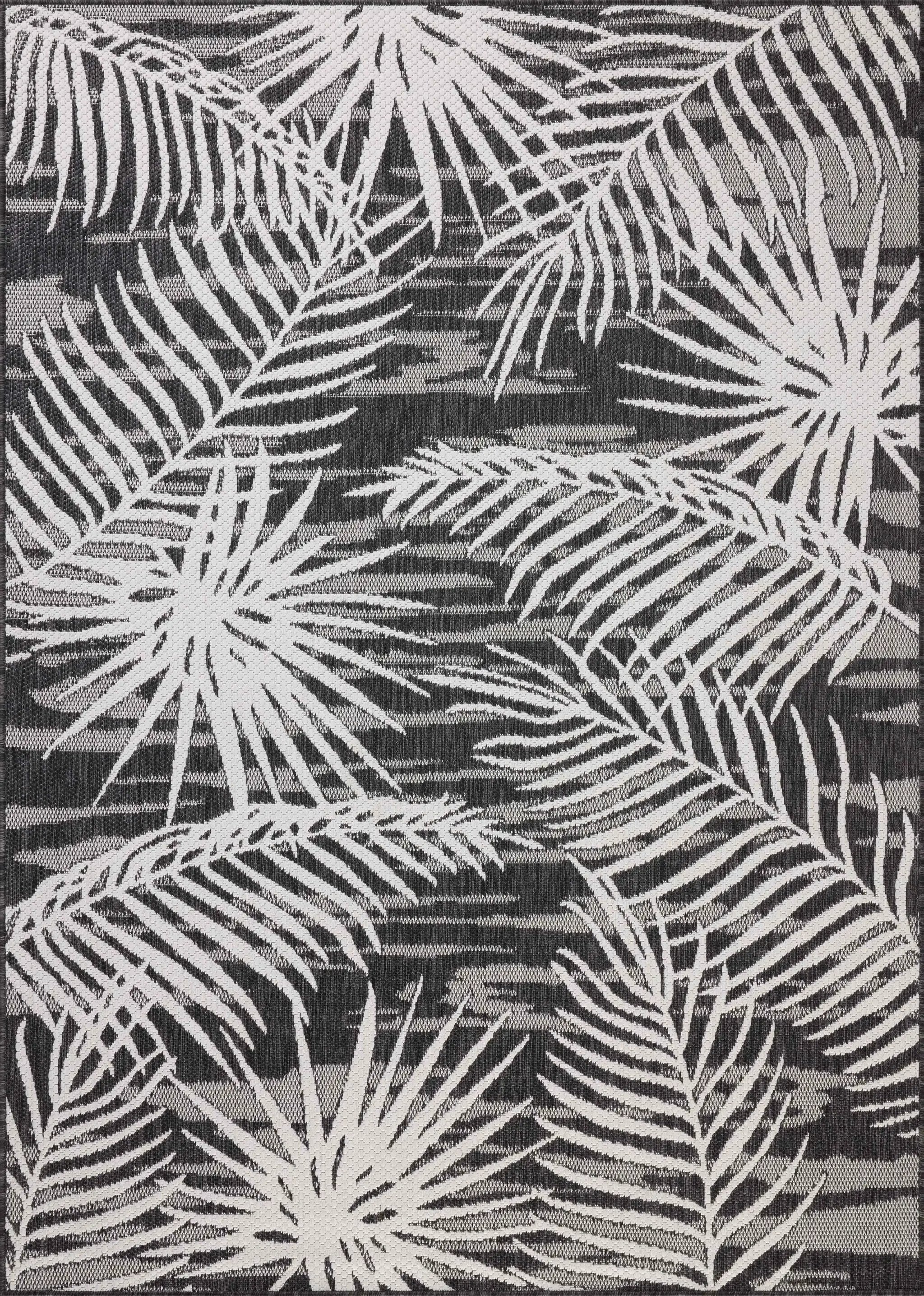 Easton ESN-09 Ivory / Onyx Area Rug by Loloi