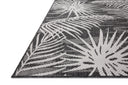 Expertly crafted as a power-loomed polypropylene area rug, the Easton ESN-09 Ivory / Onyx Area Rug captures refined ivory and bold onyx tones beautifully