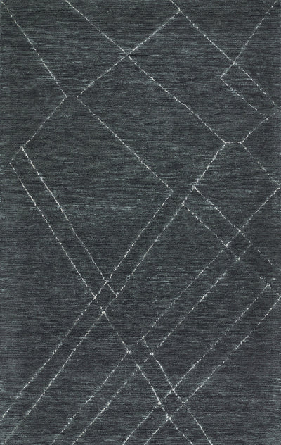 Momeni Everett EVT-4 Blue Hand Tufted Area Rug