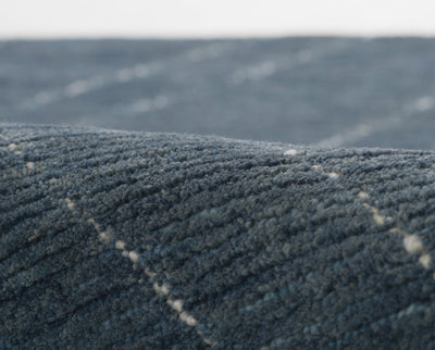 Momeni Everett EVT-4 Blue Hand Tufted Area Rug