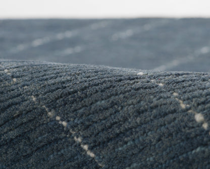 Momeni Everett EVT-4 Blue Hand Tufted Area Rug
