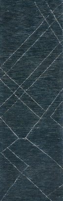 Momeni Everett EVT-4 Blue Hand Tufted Area Rug