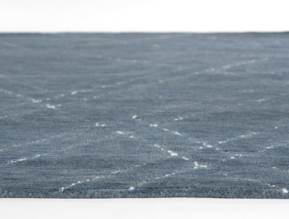 Momeni Everett EVT-4 Blue Hand Tufted Area Rug