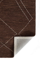 Momeni Everett EVT-4 Brown Hand Tufted Area Rug