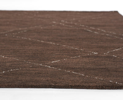 Momeni Everett EVT-4 Brown Hand Tufted Area Rug
