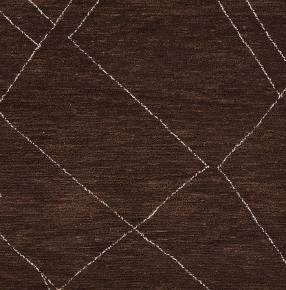Momeni Everett EVT-4 Brown Hand Tufted Area Rug