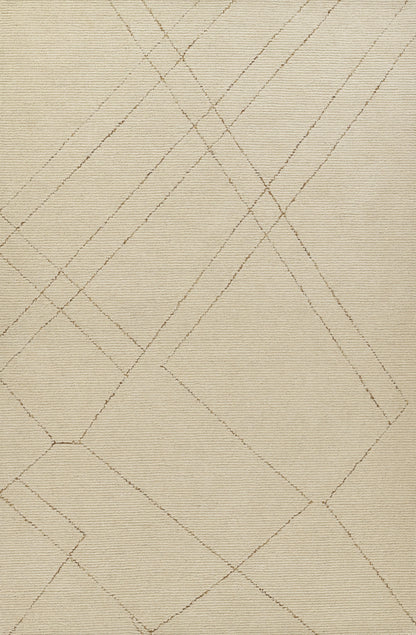 Momeni Everett EVT-4 Ivory Hand Tufted Area Rug