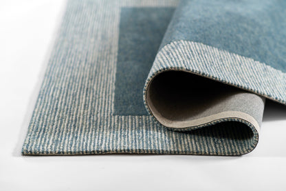 Momeni Everett EVT-6 Blue Hand Tufted Area Rug