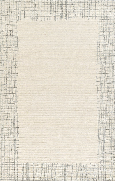 Momeni Everett EVT-7 Ivory Hand Tufted Area Rug