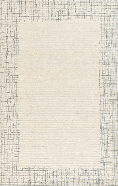 Momeni Everett EVT-7 Ivory Hand Tufted Area Rug