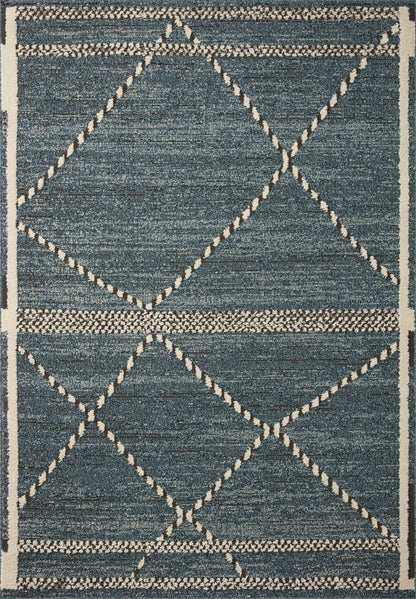 Loloi Fabian FAB-01 Denim / Charcoal Area Rug