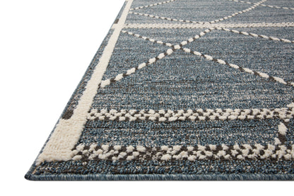 Loloi Fabian FAB-01 Denim / Charcoal Area Rug