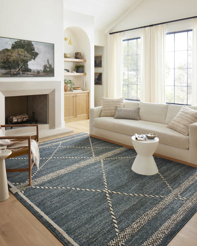 Loloi Fabian FAB-01 Denim / Charcoal Area Rug