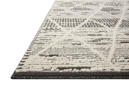 Loloi Fabian FAB-03 Charcoal / Ivory Area Rug
