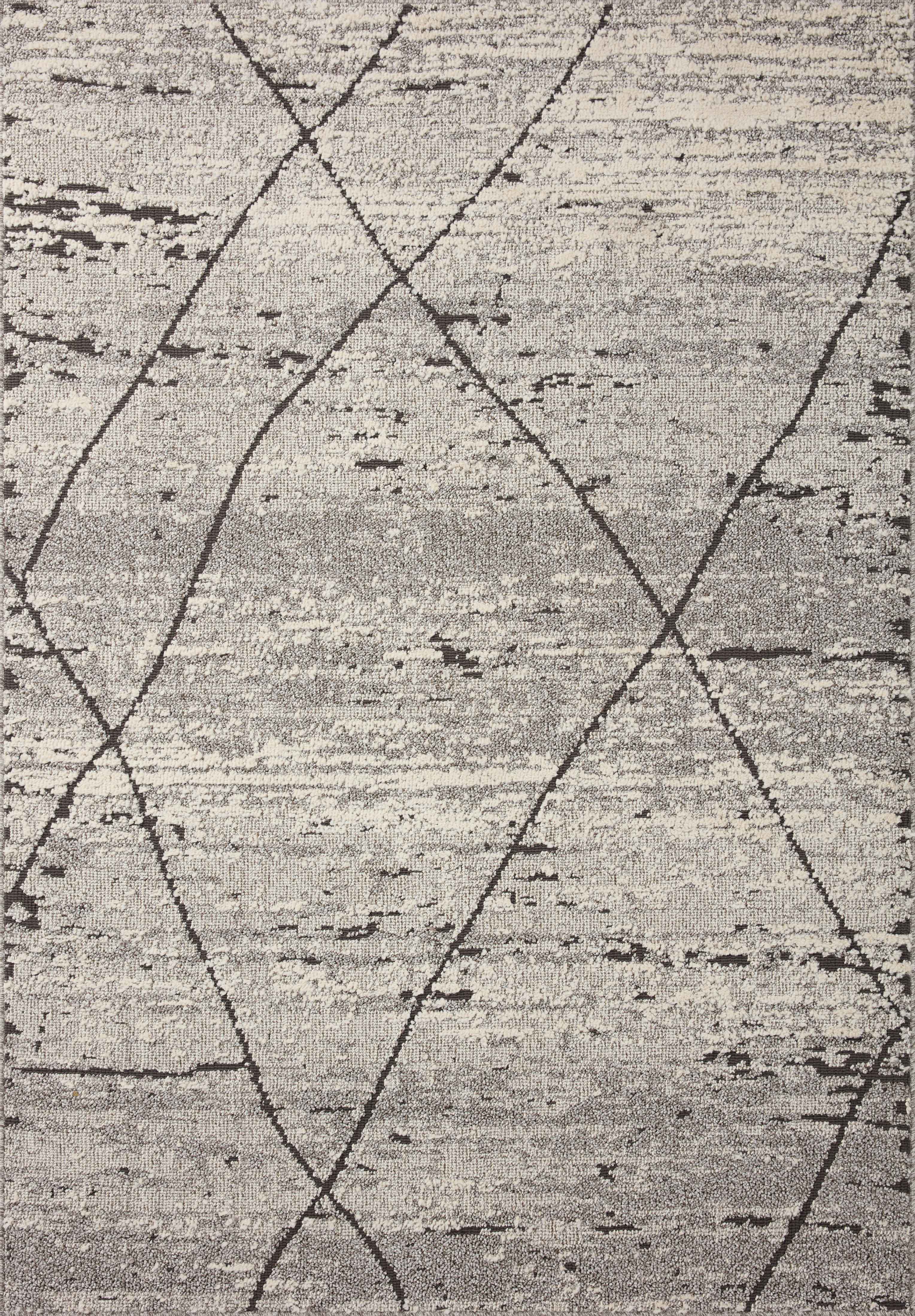 Loloi Fabian FAB-04 Grey / Charcoal Area Rug