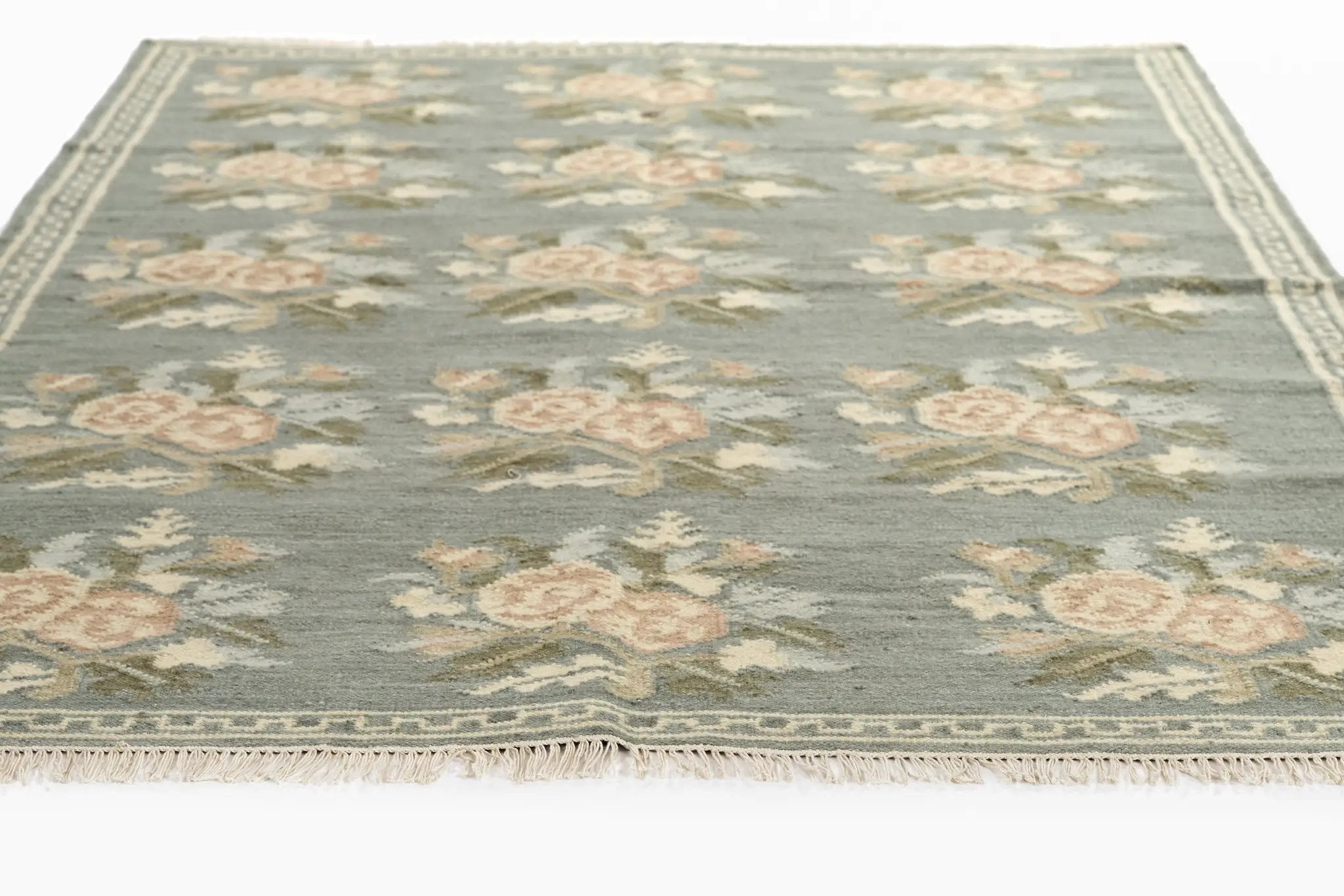 Florence FLO-1 Blue Area Rug by Momeni