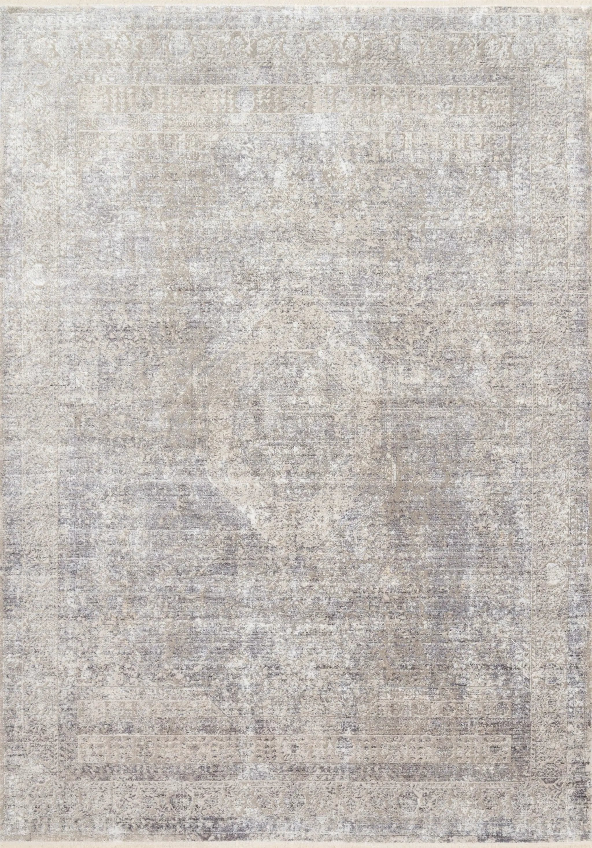 Franca FRN-01 Silver / Pebble Area Rug by Loloi