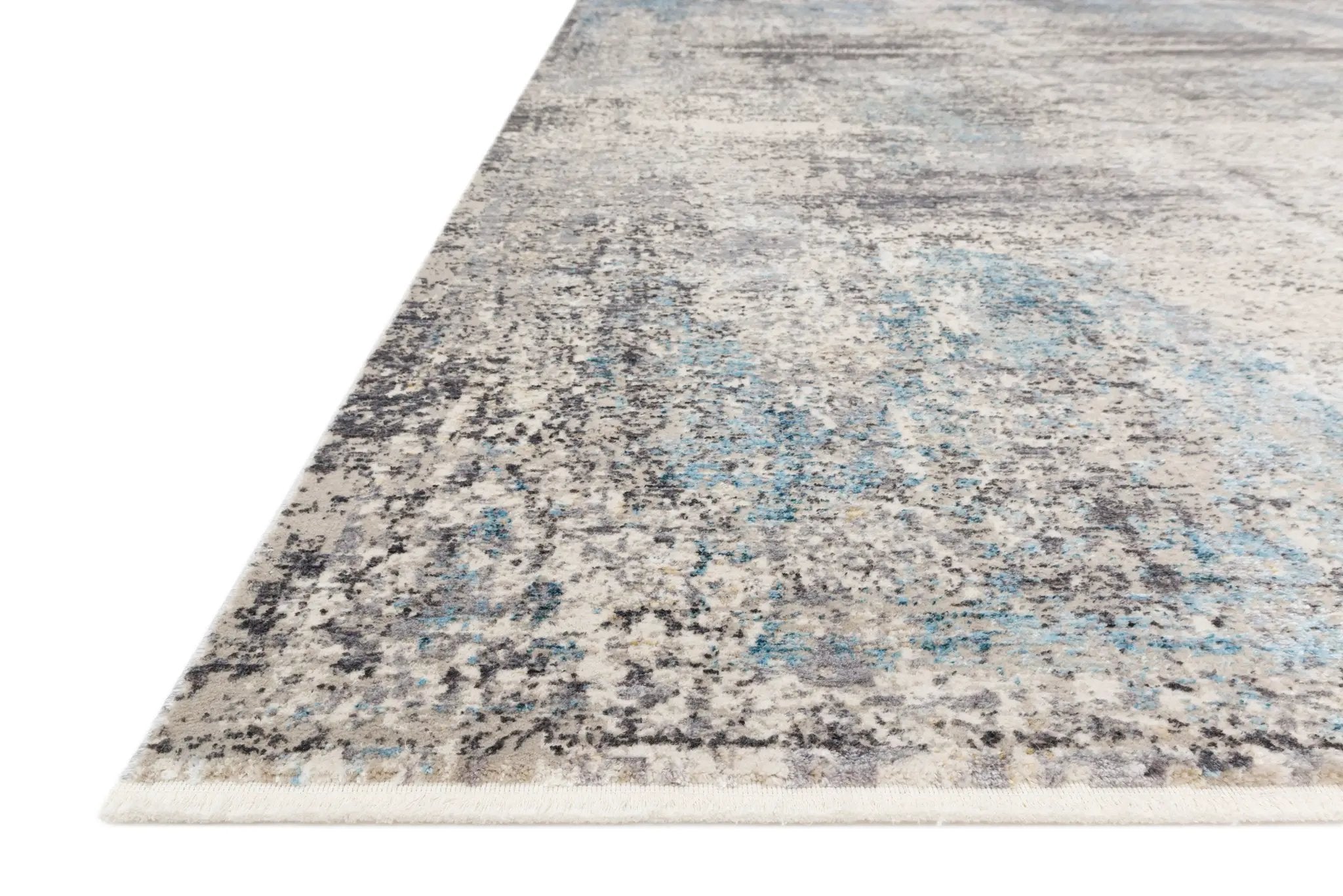 Franca FRN-04 Slate / Sky Area Rug by Loloi