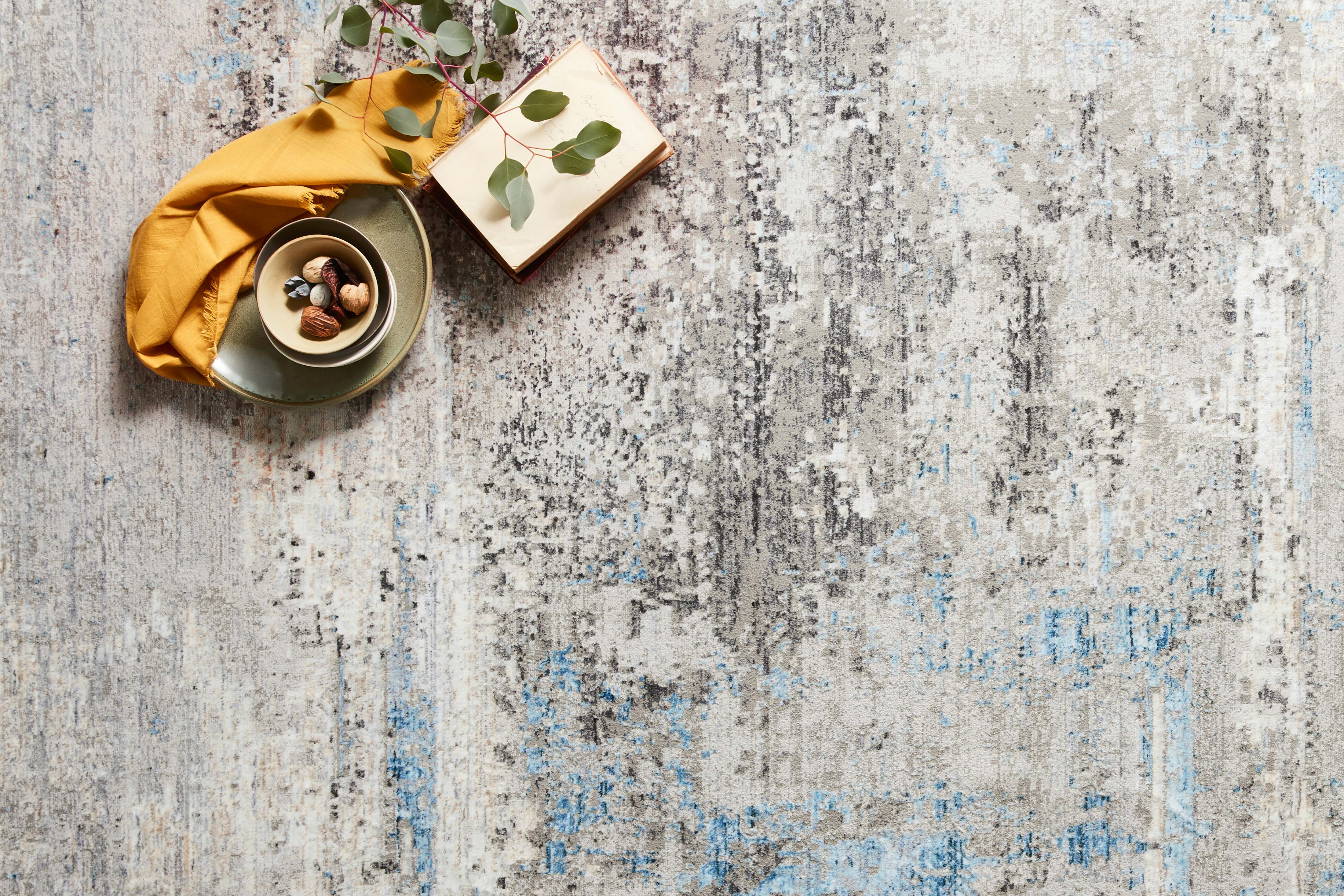 Loloi Franca FRN-05 Grey / Ocean Area Rug