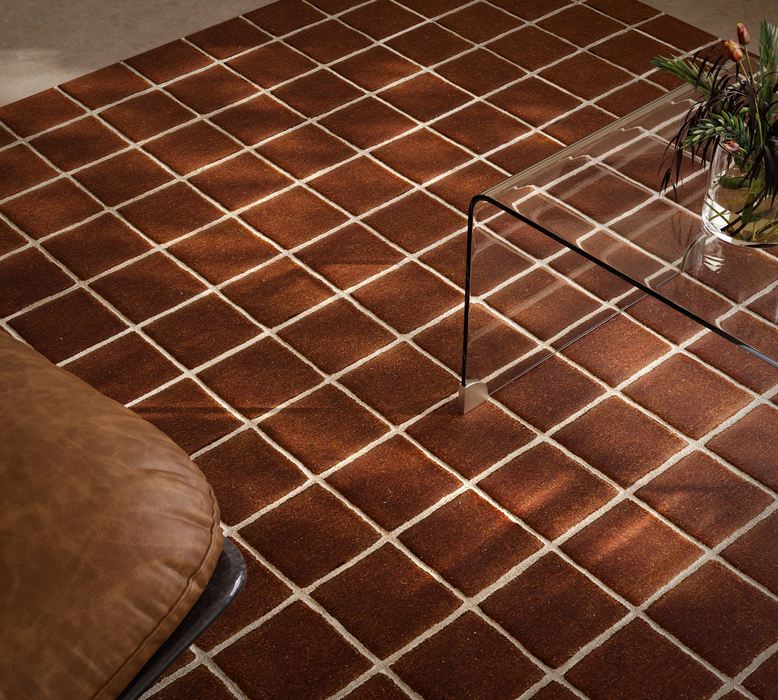 Momeni Form FRM-1 Brown Area Rug