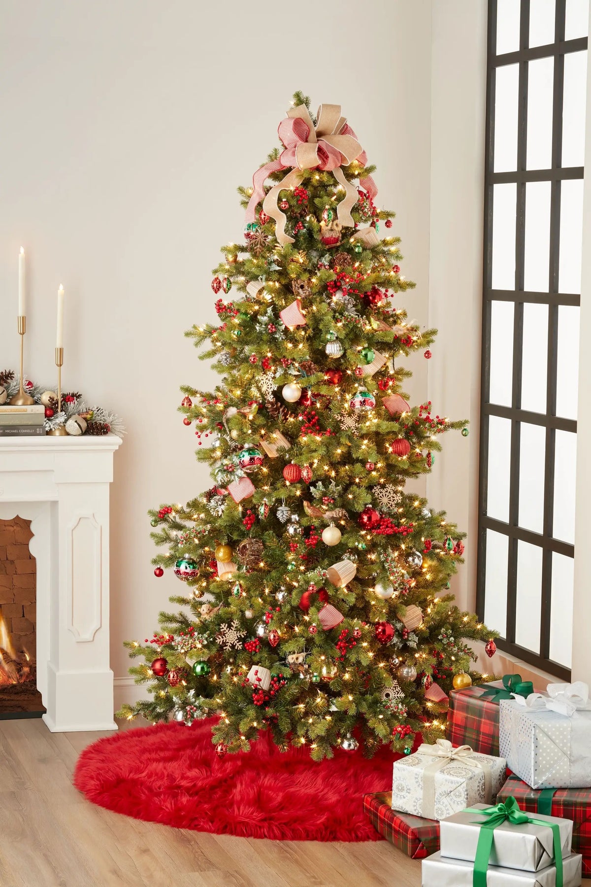 Furry Tree Skirt FTS-1 by Momeni