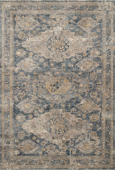 Loloi Gaia GAA-02 Denim / Taupe Area Rug