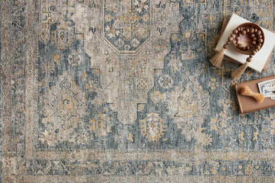 Loloi Gaia GAA-02 Denim / Taupe Area Rug