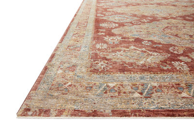 Loloi Gaia GAA-02 Gold / Brick Area Rug