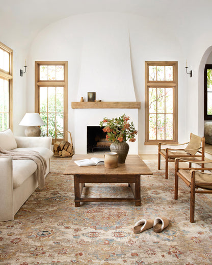 Loloi Gaia GAA-02 Gold / Taupe Area Rug