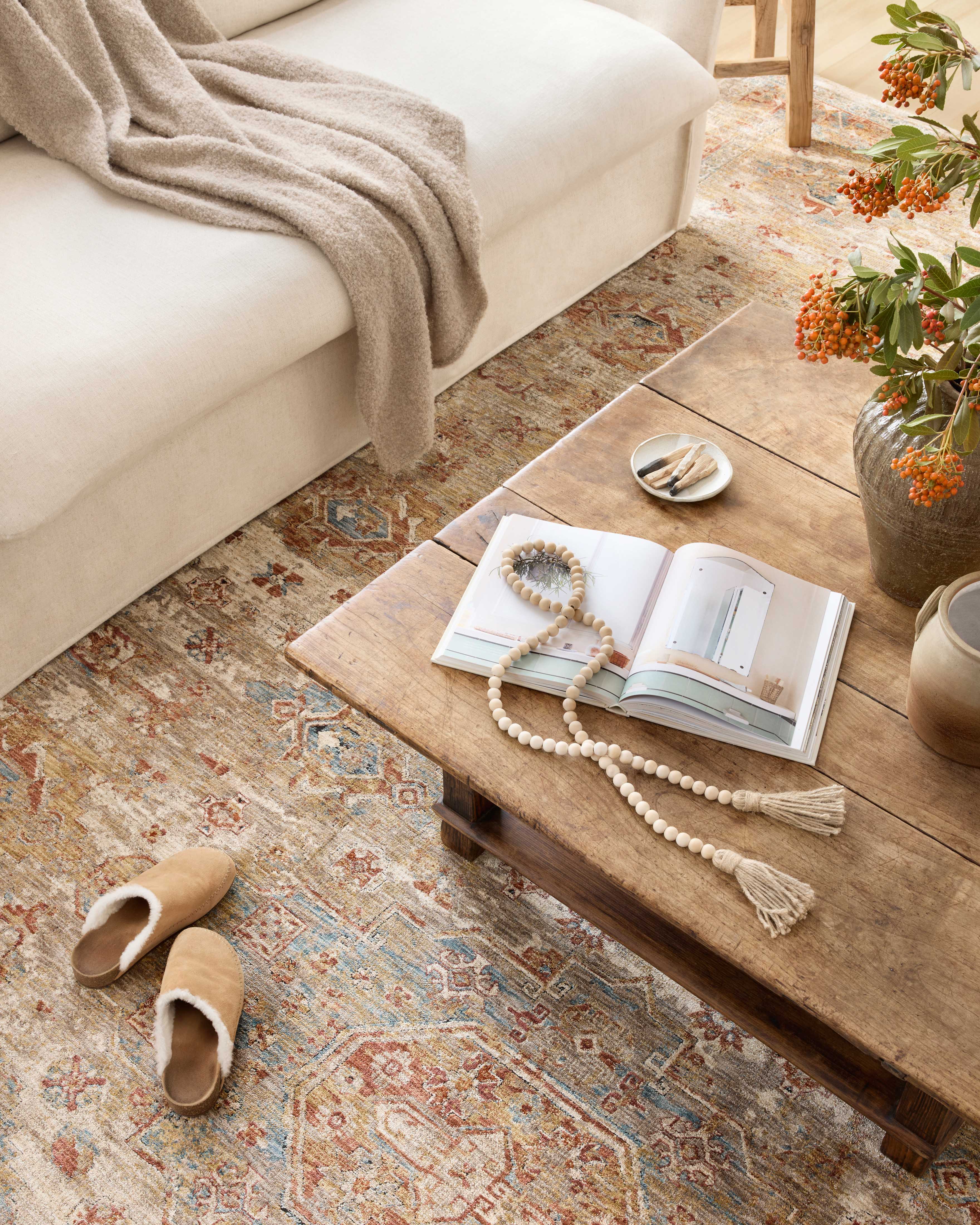 Loloi Gaia GAA-02 Gold / Taupe Area Rug