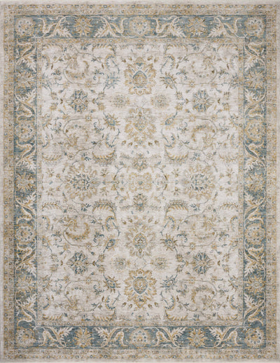 The Gaia GAA-04 Natural / Ocean Area Rug delivers warm natural and serene ocean beauty and traditional and abstract elegance in a power-loomed 100% polyester area rug
