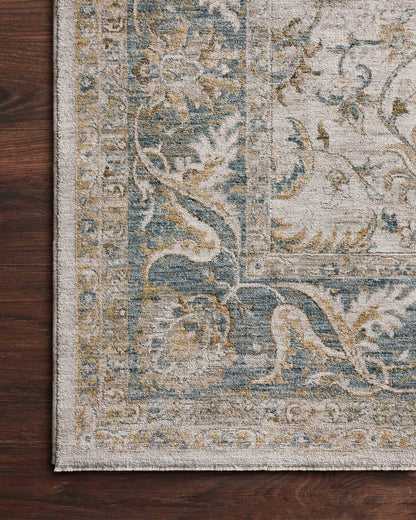 The Gaia GAA-04 Natural / Ocean Area Rug delivers warm natural and serene ocean beauty and traditional and abstract elegance in a power-loomed 100% polyester area rug