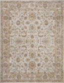 Designed with traditional and abstract artistry in warm natural and glowing sunset hues, the Gaia GAA-04 Natural / Sunset Area Rug is a power-loomed 100% polyester area rug that stands out