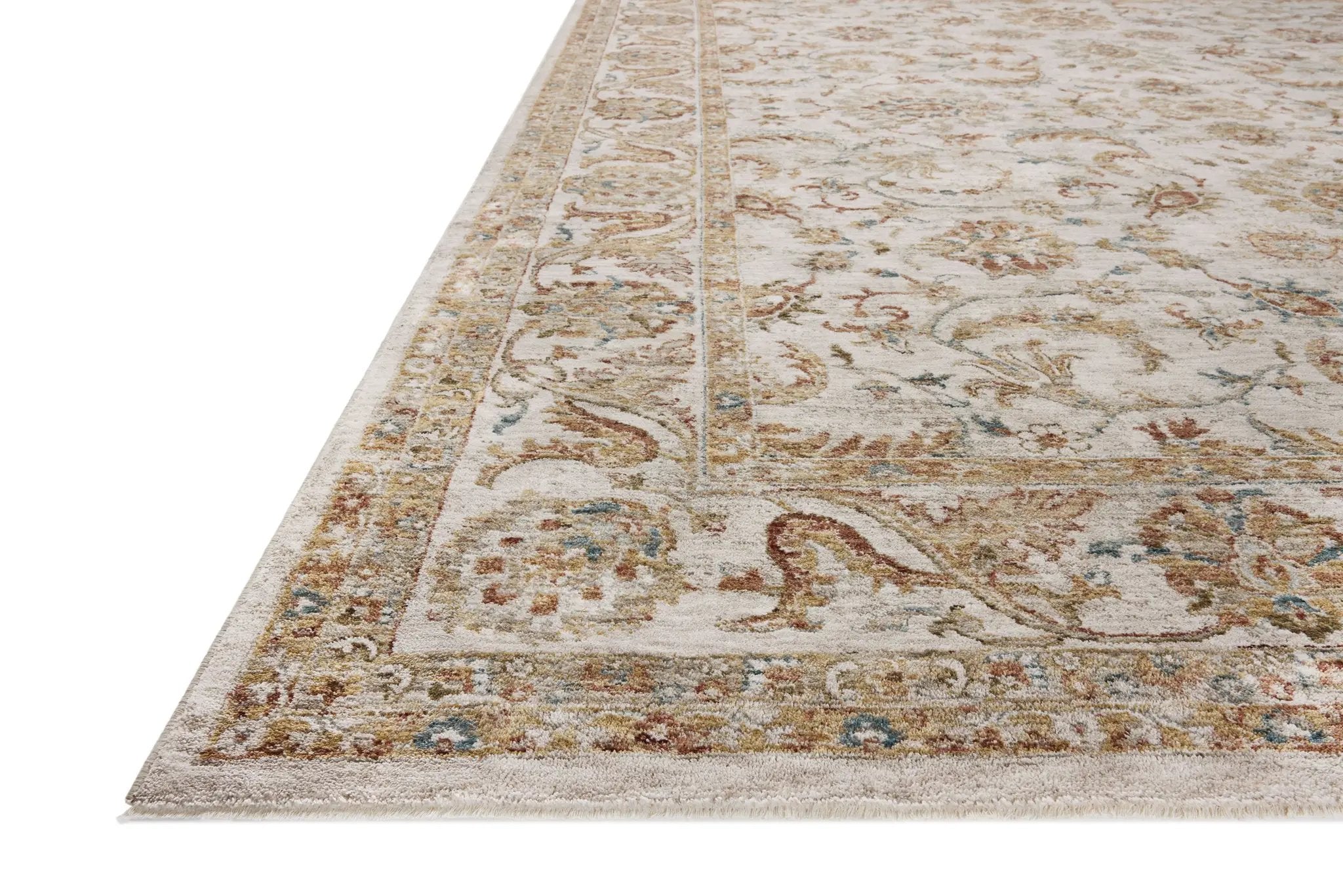 Gaia GAA-04 Natural / Sunset Area Rug by Loloi