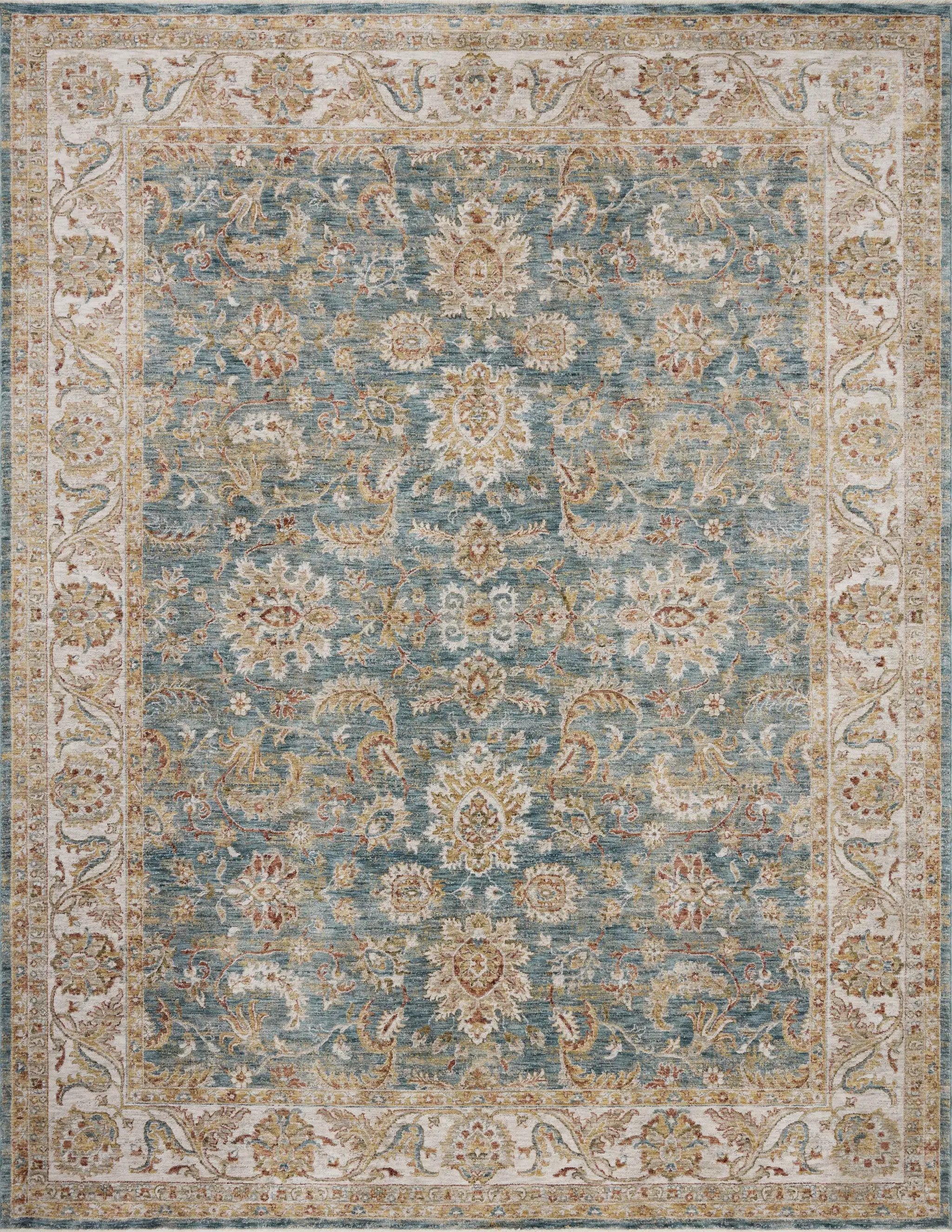 Gaia GAA-04 Ocean / Multi Area Rug by Loloi