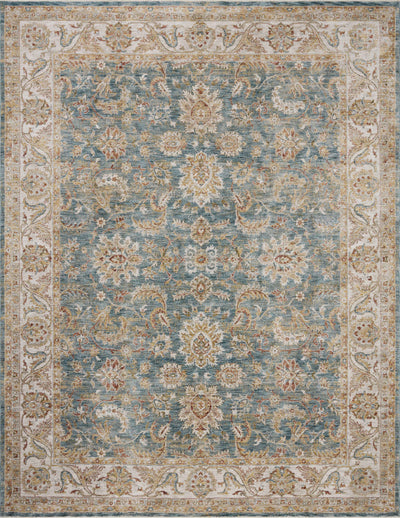 The Gaia GAA-04 Ocean / Multi Area Rug combines serene ocean and vibrant multi-toned tones and traditional and abstract patterns in a power-loomed 100% polyester area rug for effortless elegance
