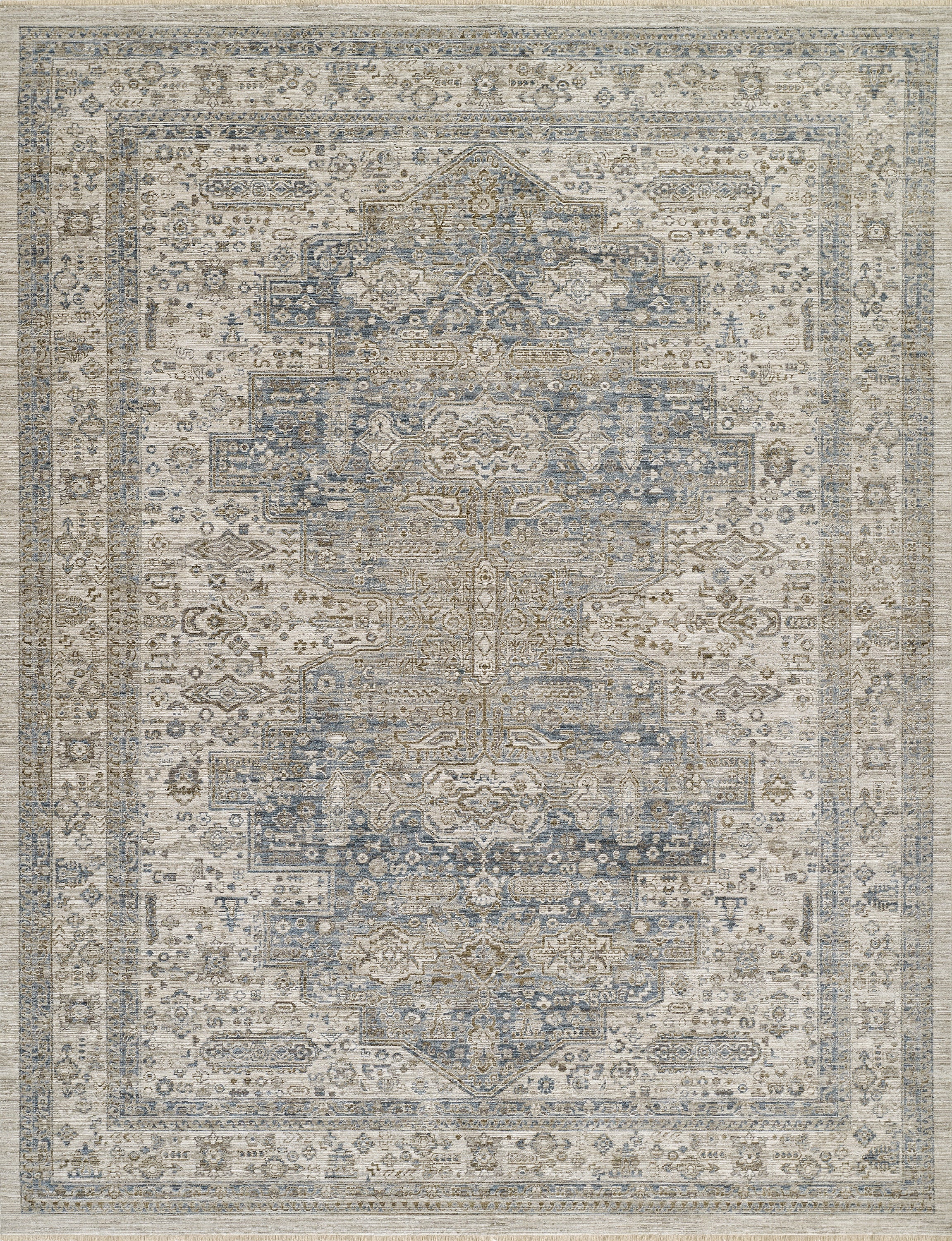 Momeni Georgina GRG-1 Blue Area Rug