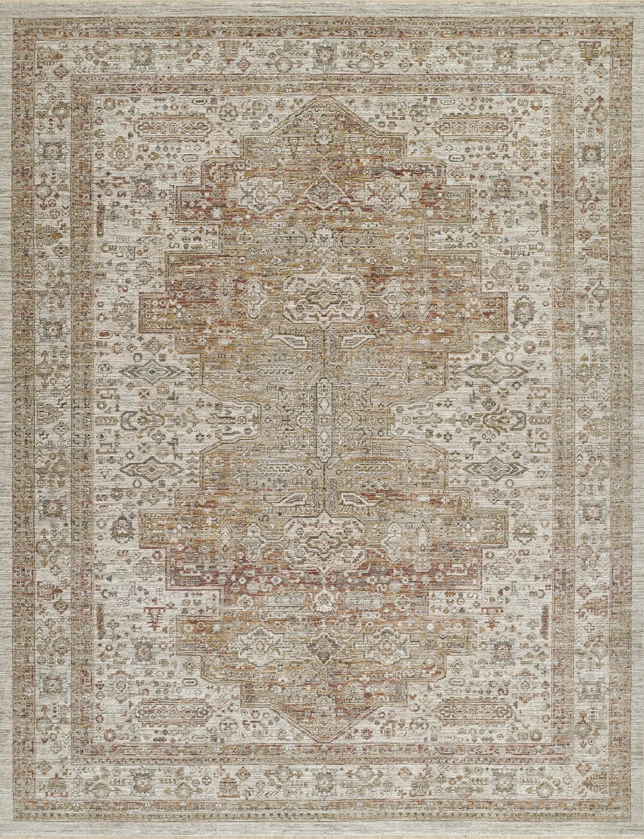 Georgina GRG-1 Copper Area Rug by Momeni