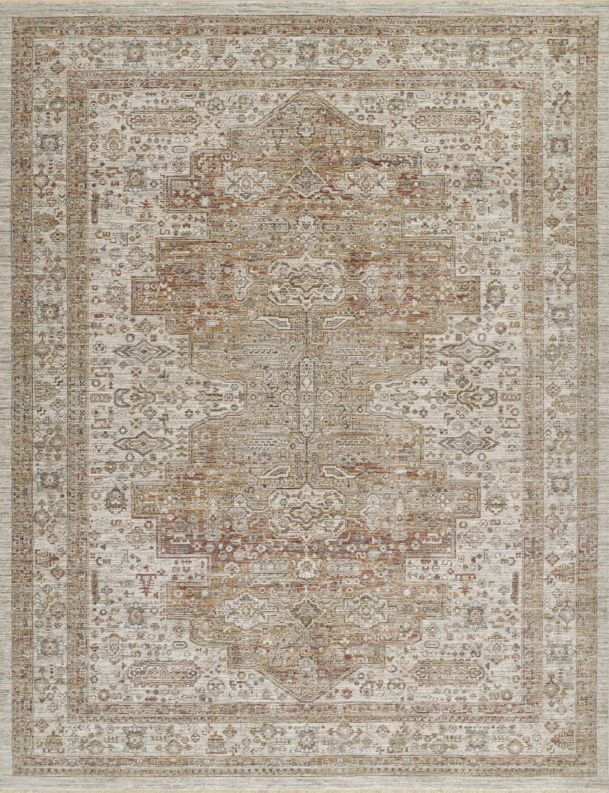 Momeni Georgina GRG-1 Copper Area Rug