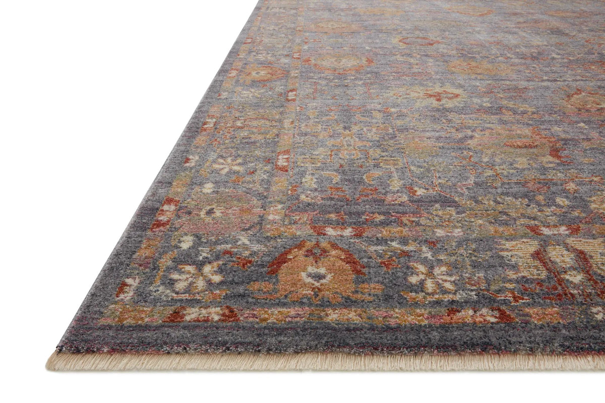 Giada GIA-01 Grey / Multi Area Rug by Loloi