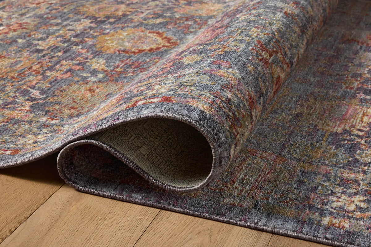 Giada GIA-01 Grey / Multi Area Rug by Loloi