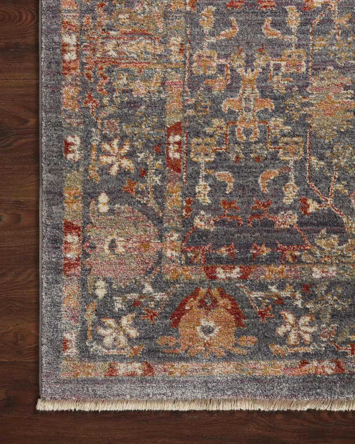 Giada GIA-01 Grey / Multi Area Rug by Loloi